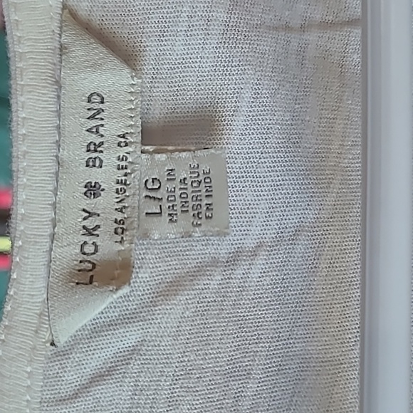 Luck Brand Embroidered Top Size Large - Picture 4 of 16